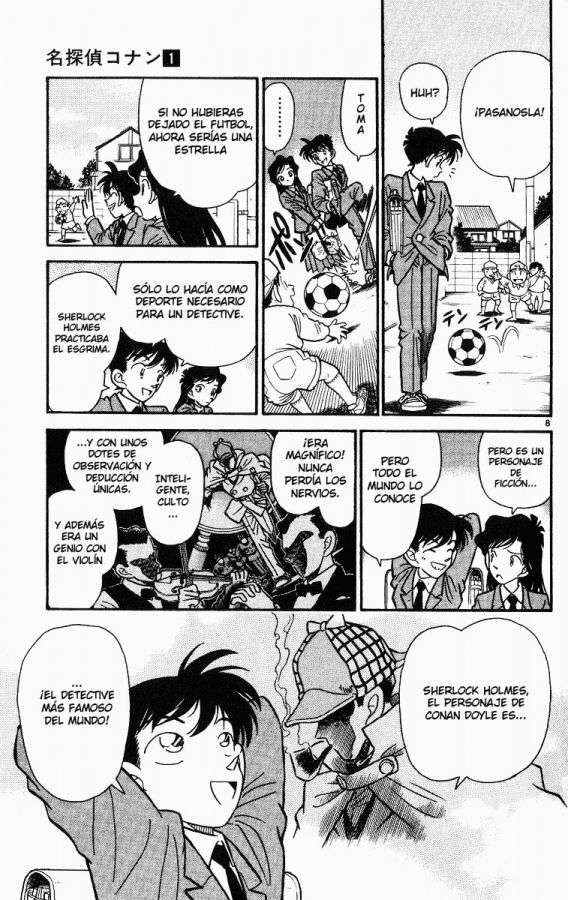 Detective Conan Capitulo 1: El Sherlock Holmes de los años 90 página 11