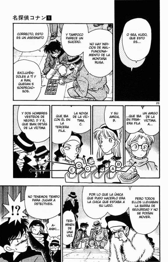 Detective Conan Capitulo 1: El Sherlock Holmes de los años 90 página 23