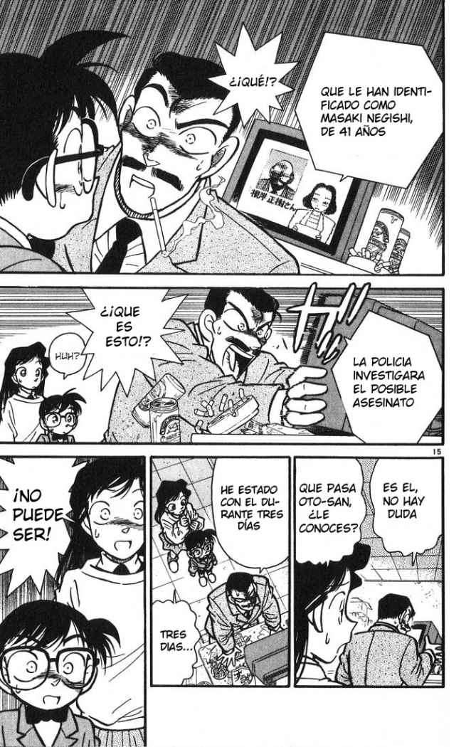 Detective Conan Capitulo 10: Un trabajo bien pagado página 11