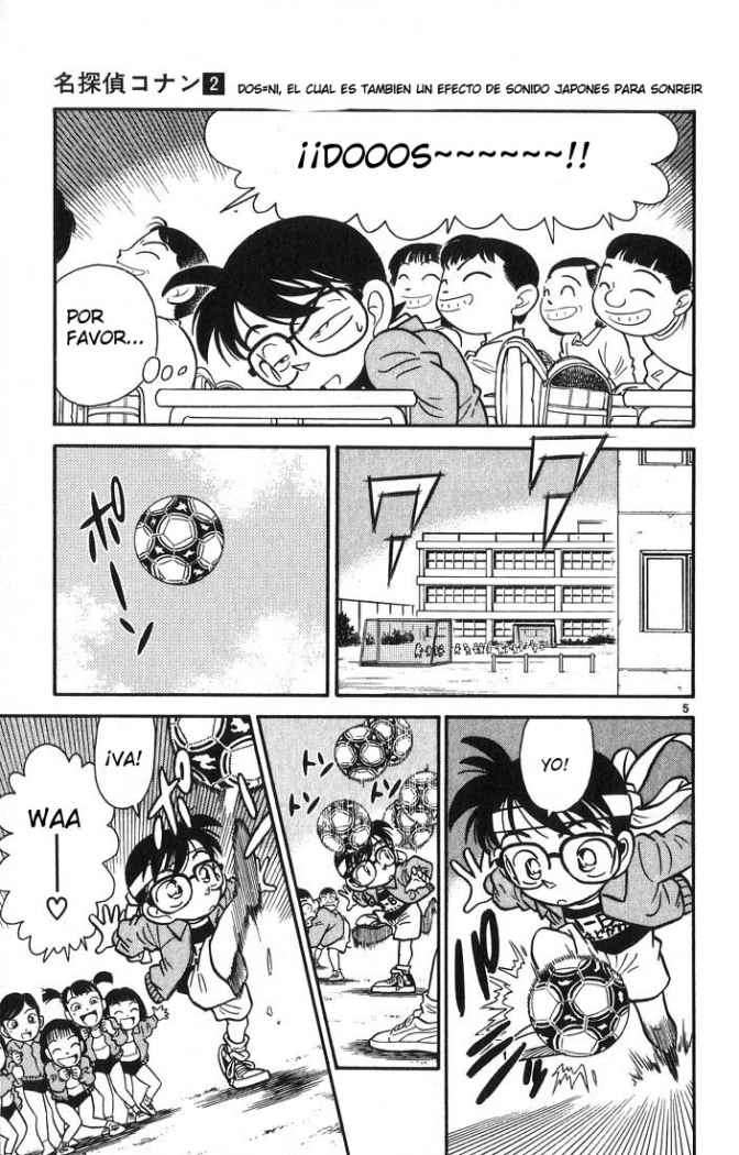 Detective Conan Capitulo 10: Un trabajo bien pagado página 3