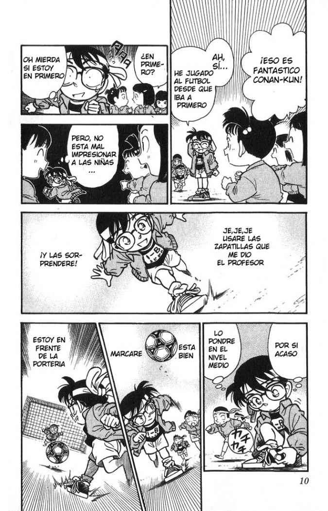 Detective Conan Capitulo 10: Un trabajo bien pagado página 4