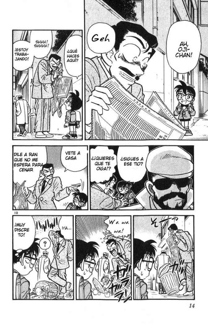 Detective Conan Capitulo 10: Un trabajo bien pagado página 8