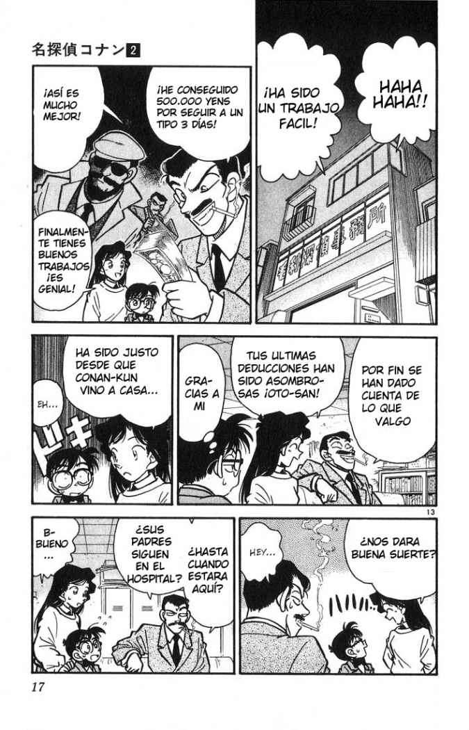 Detective Conan Capitulo 10: Un trabajo bien pagado página 9