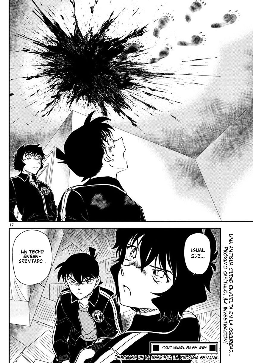Detective Conan Capitulo 1000: El techo escarlata página 18