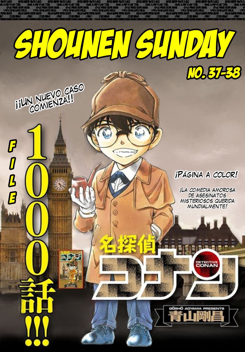 Detective Conan Capitulo 1000: El techo escarlata página 2