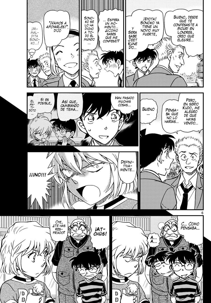 Detective Conan Capitulo 1000: El techo escarlata página 7