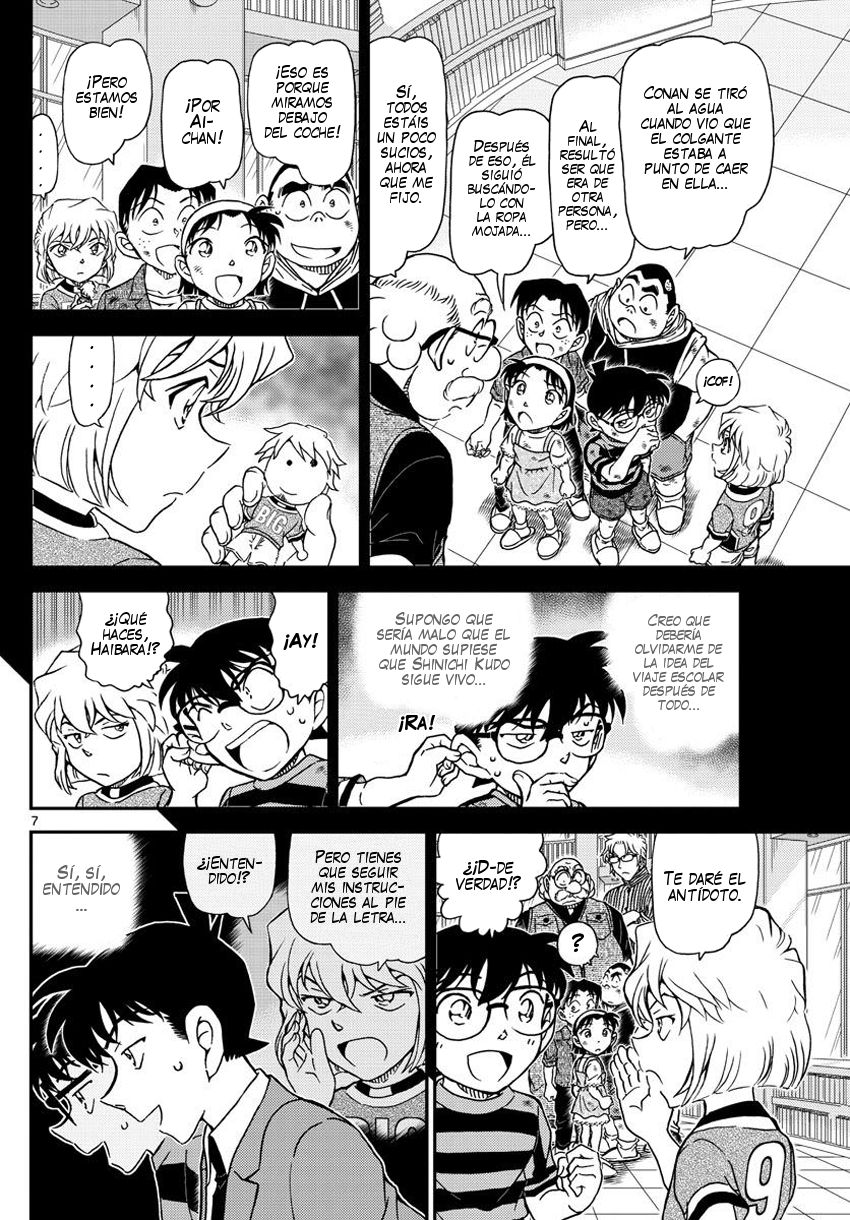 Detective Conan Capitulo 1000: El techo escarlata página 8