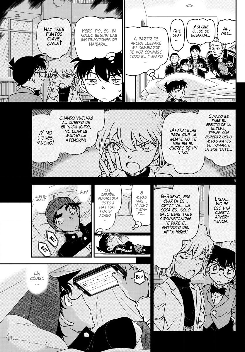 Detective Conan Capitulo 1001: El demonio carmesí página 10