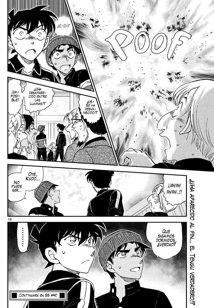 Detective Conan Capitulo 1001: El demonio carmesí página 17