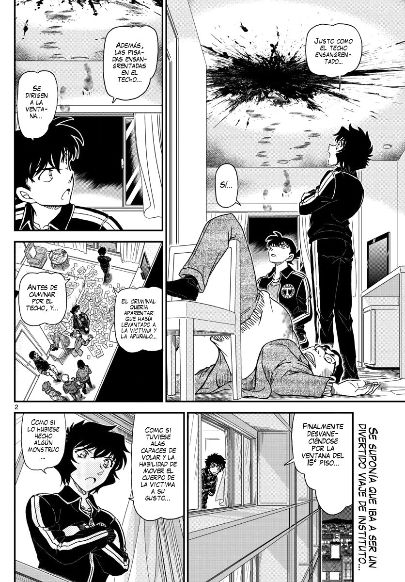 Detective Conan Capitulo 1001: El demonio carmesí página 3