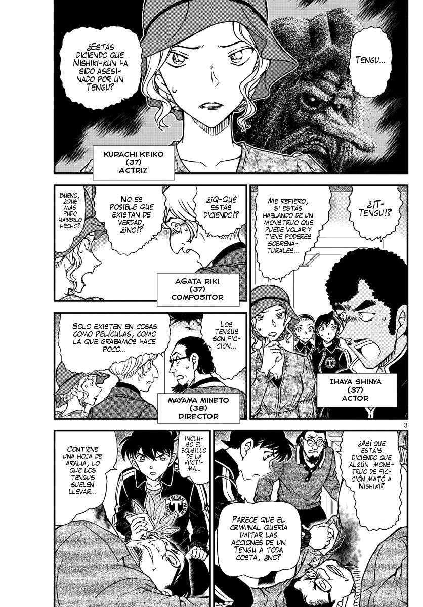 Detective Conan Capitulo 1001: El demonio carmesí página 4