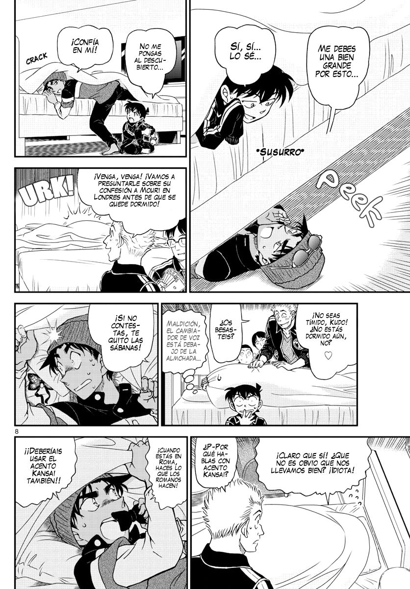 Detective Conan Capitulo 1001: El demonio carmesí página 9