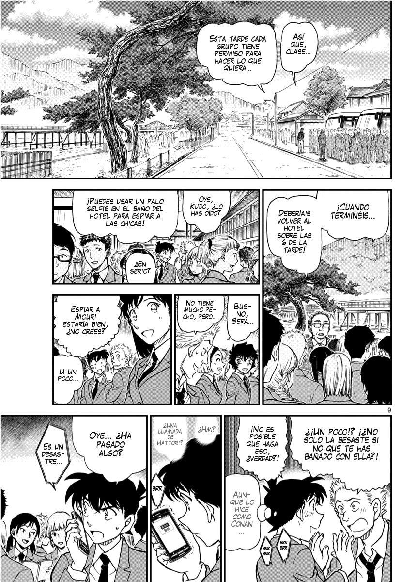 Detective Conan Capitulo 1002: Inuyarai Caoba página 10