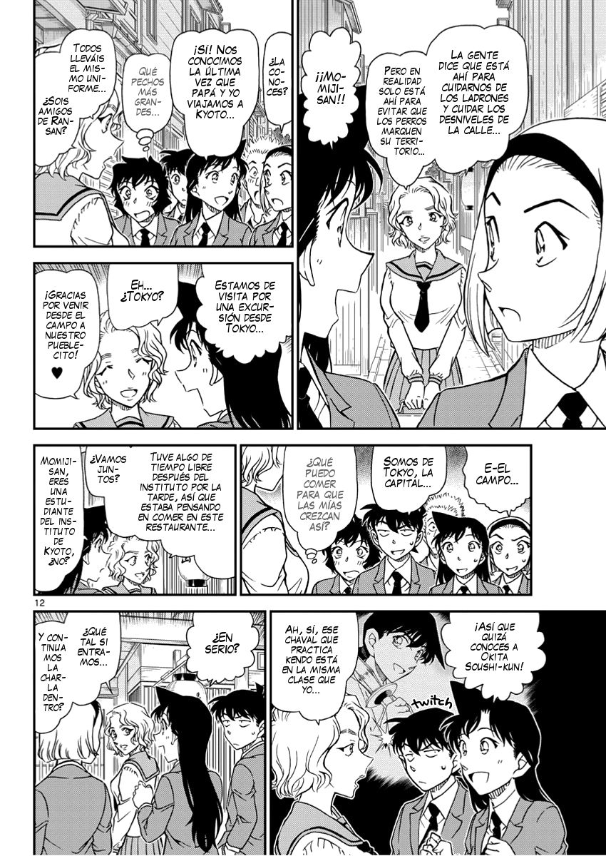 Detective Conan Capitulo 1002: Inuyarai Caoba página 13