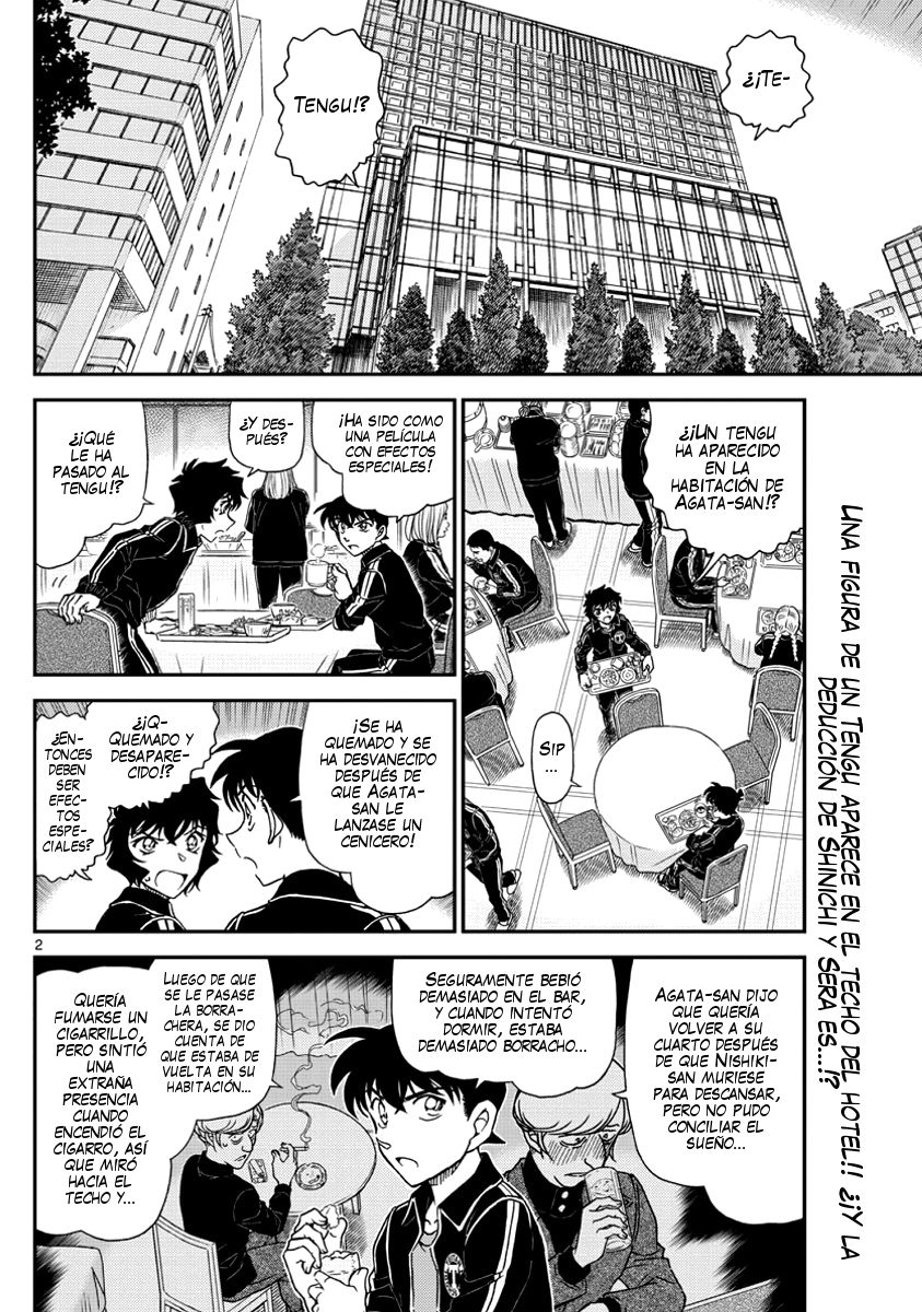 Detective Conan Capitulo 1002: Inuyarai Caoba página 3