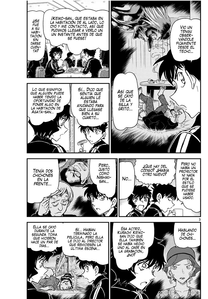Detective Conan Capitulo 1002: Inuyarai Caoba página 4