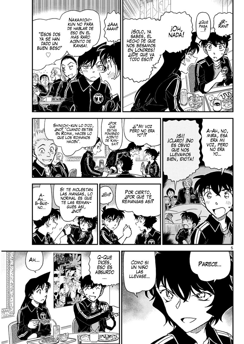 Detective Conan Capitulo 1002: Inuyarai Caoba página 6
