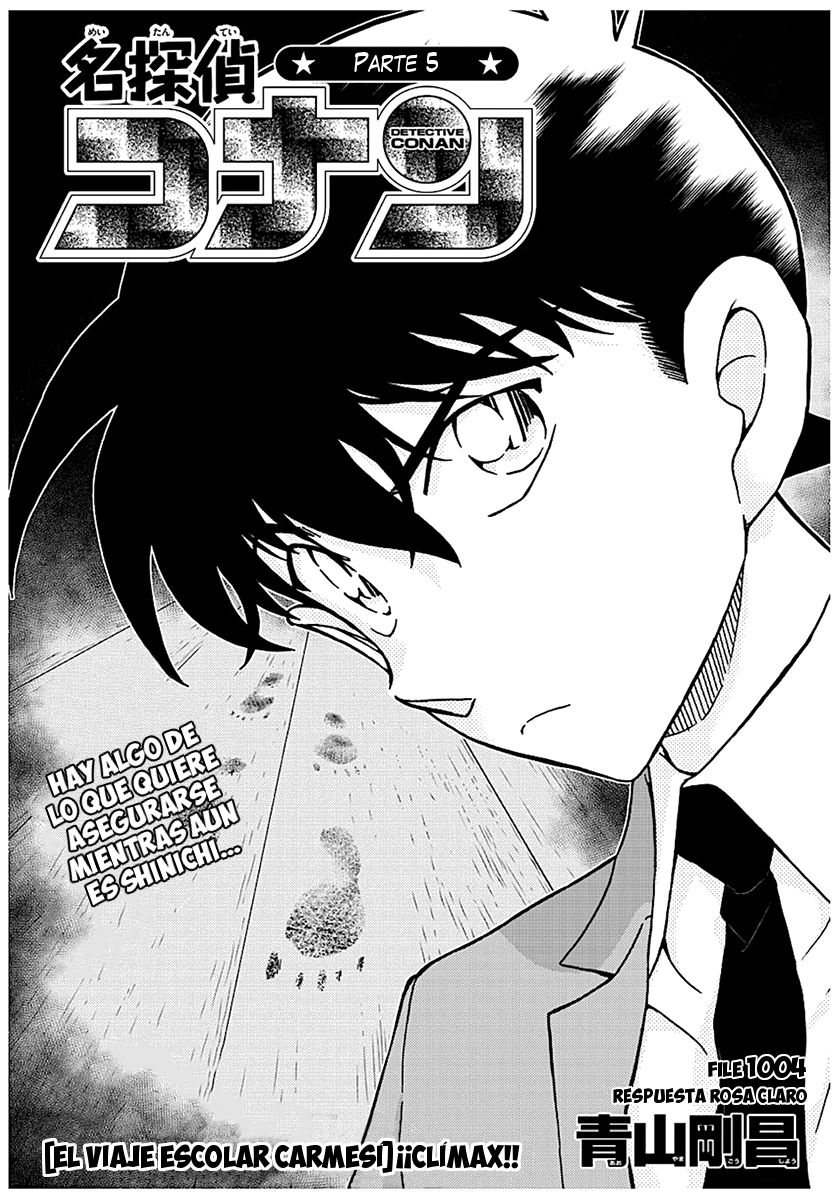 Detective Conan Capitulo 1004: Respuesta rosa claro página 2