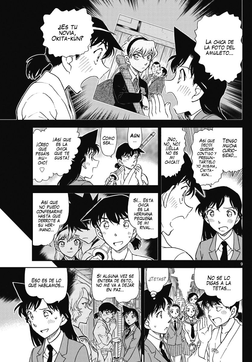 Detective Conan Capitulo 1005: Presagio rojo oscuro página 10