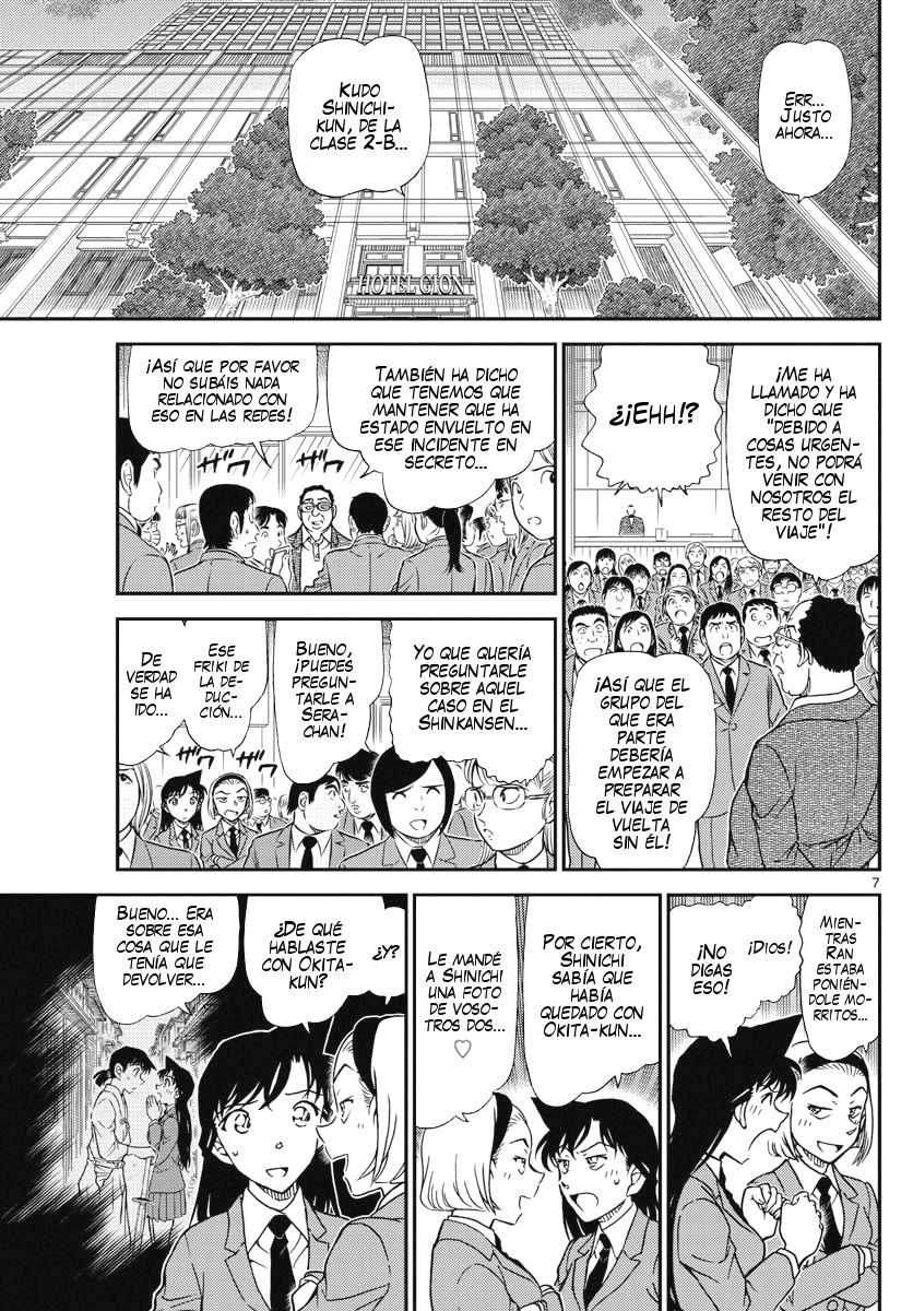 Detective Conan Capitulo 1005: Presagio rojo oscuro página 8
