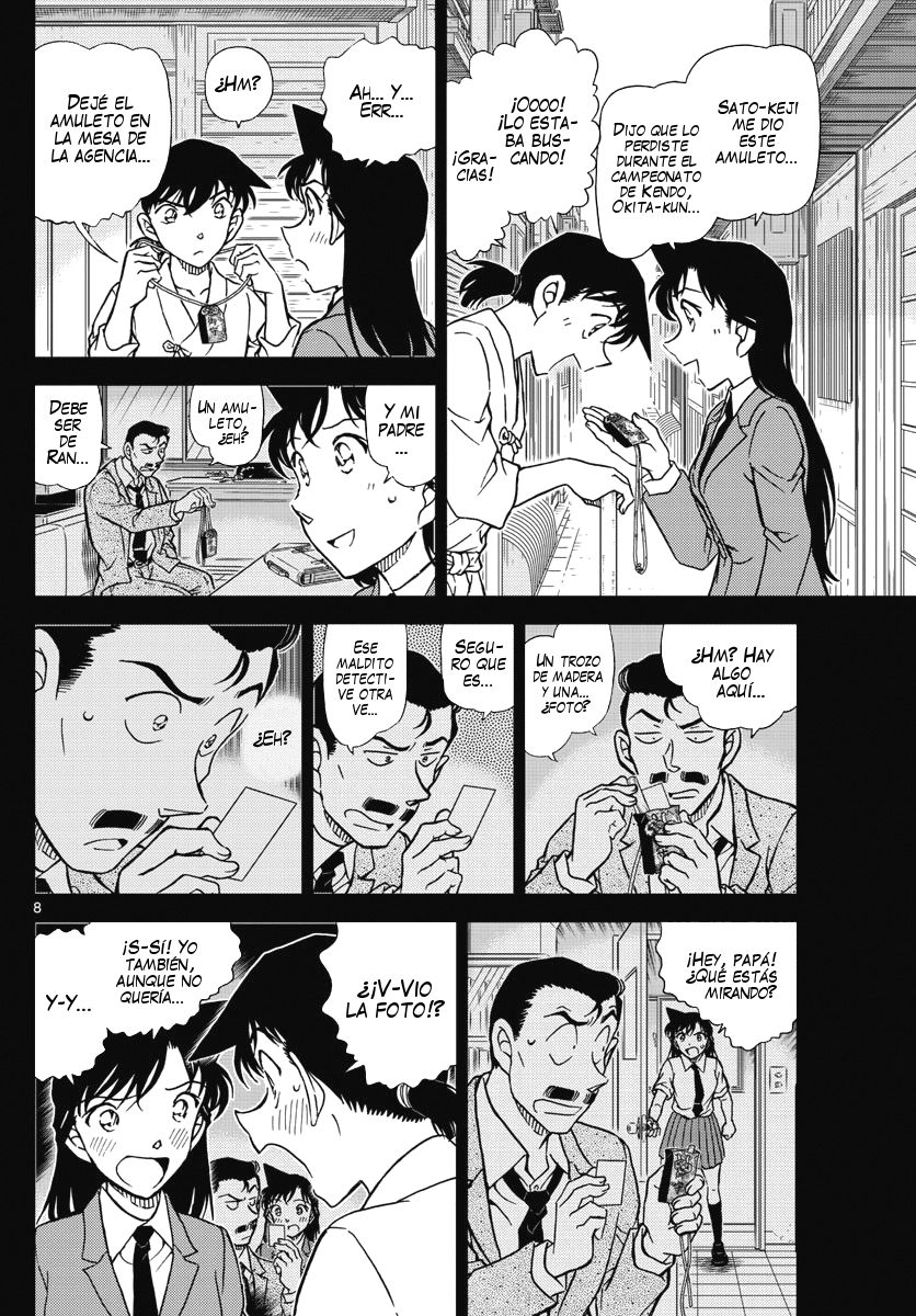 Detective Conan Capitulo 1005: Presagio rojo oscuro página 9