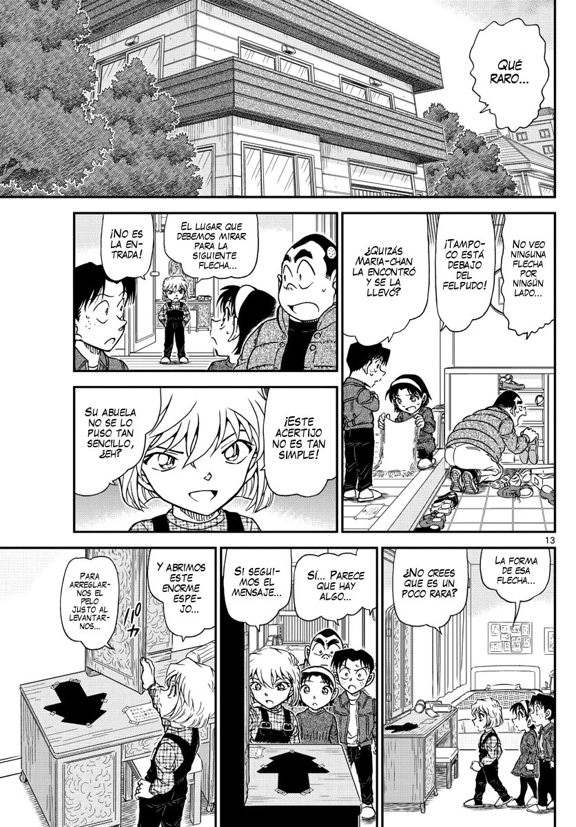 Detective Conan Capitulo 1006: ¡Estate quieto! página 14
