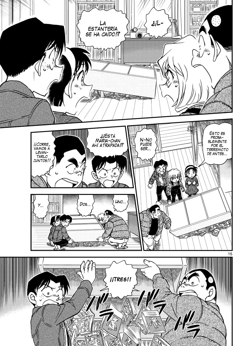 Detective Conan Capitulo 1006: ¡Estate quieto! página 16