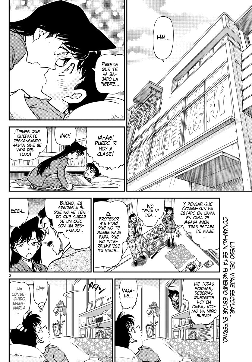 Detective Conan Capitulo 1006: ¡Estate quieto! página 3