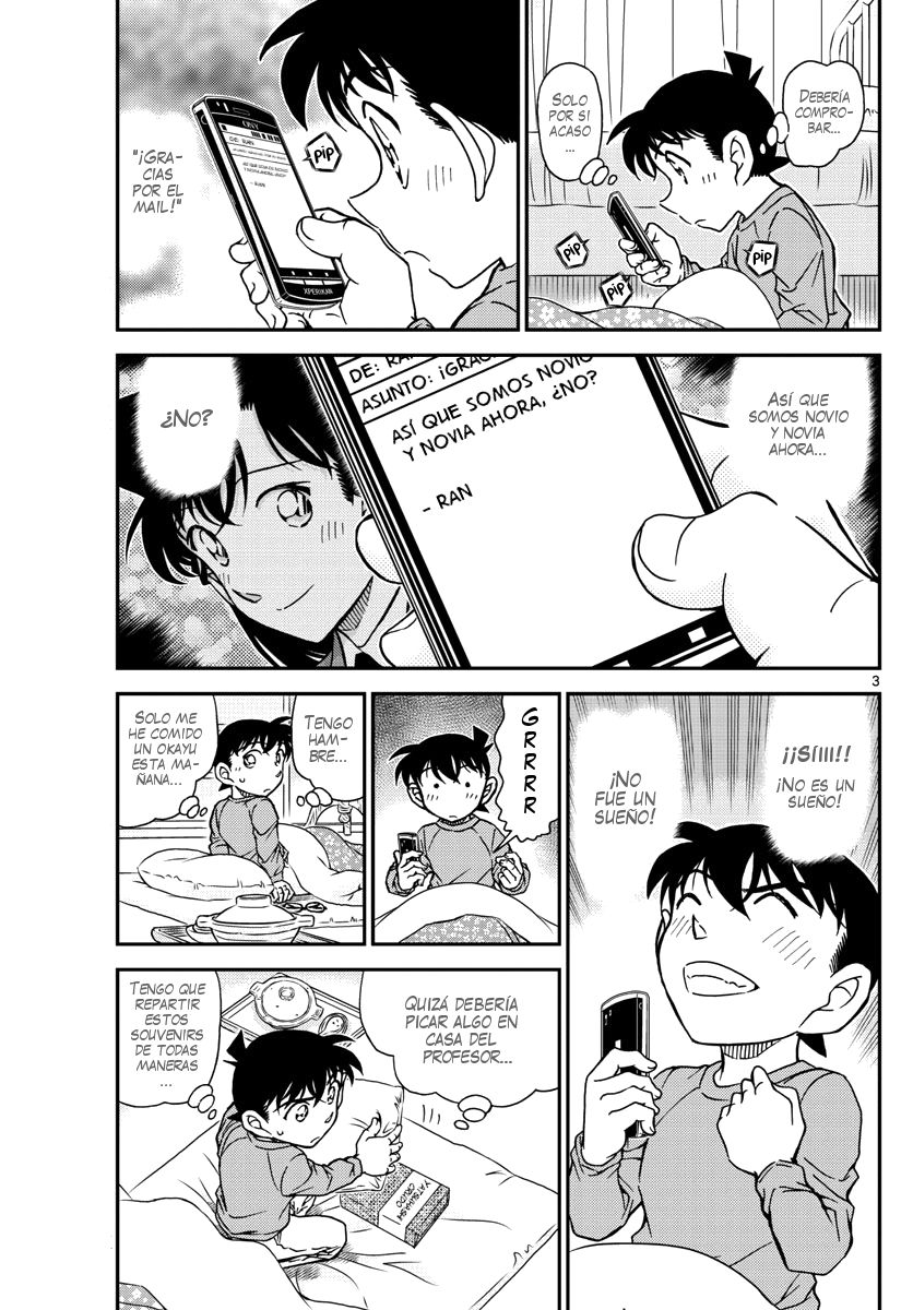 Detective Conan Capitulo 1006: ¡Estate quieto! página 4
