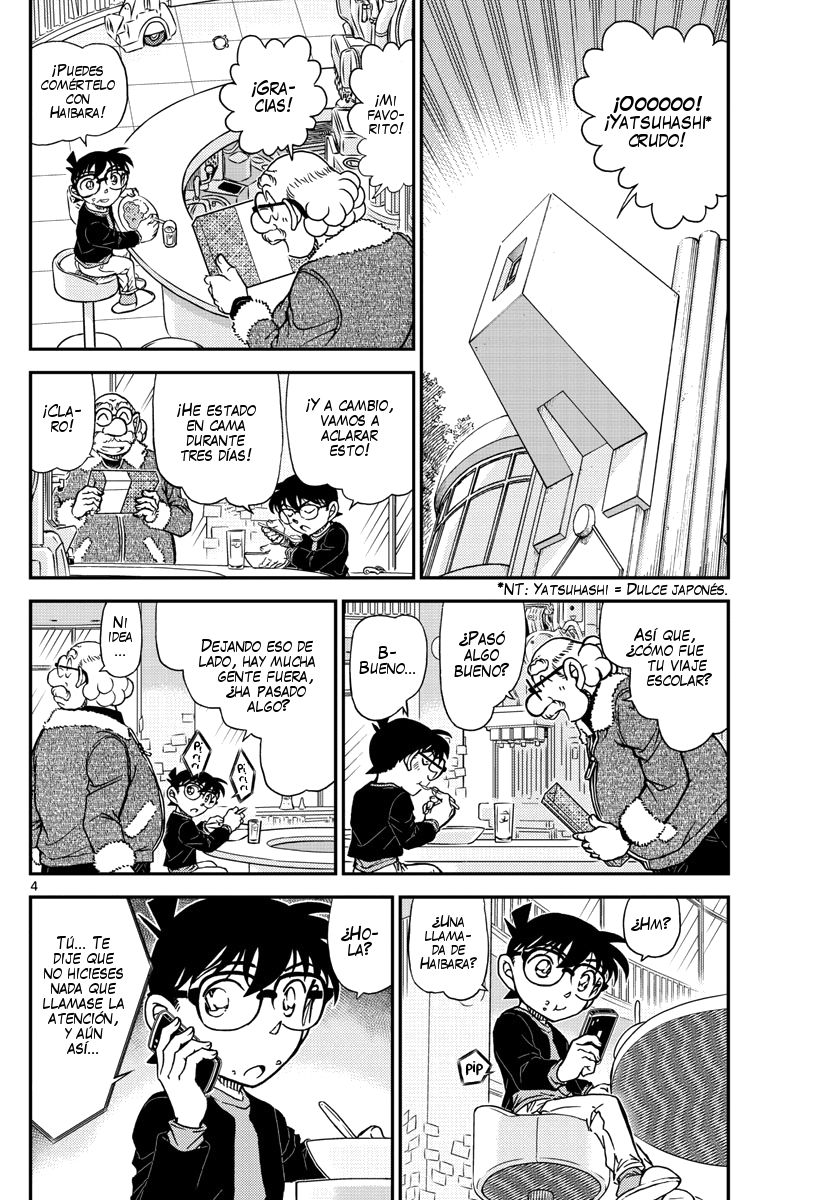 Detective Conan Capitulo 1006: ¡Estate quieto! página 5