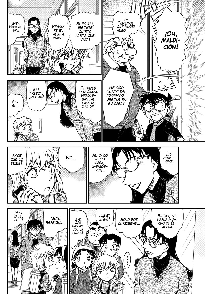 Detective Conan Capitulo 1006: ¡Estate quieto! página 7