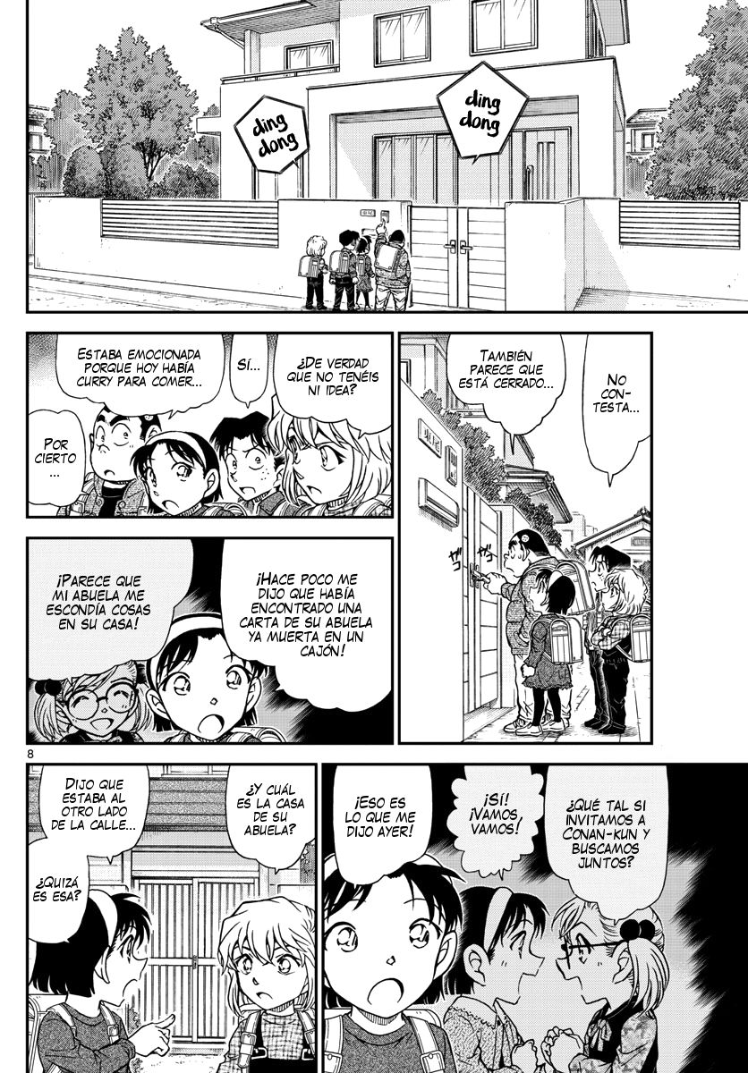 Detective Conan Capitulo 1006: ¡Estate quieto! página 9