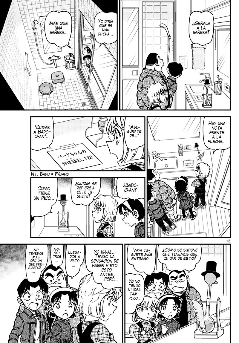 Detective Conan Capitulo 1007: Nervioso página 14