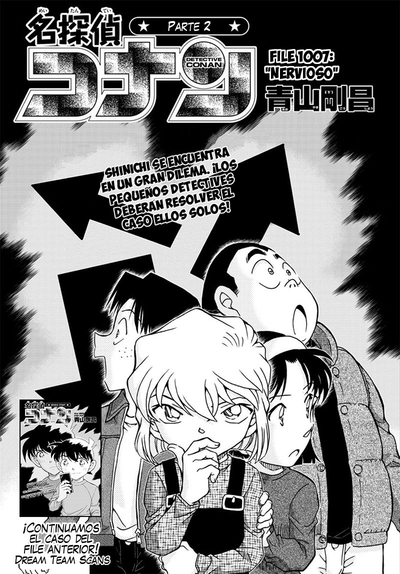 Detective Conan Capitulo 1007: Nervioso página 2