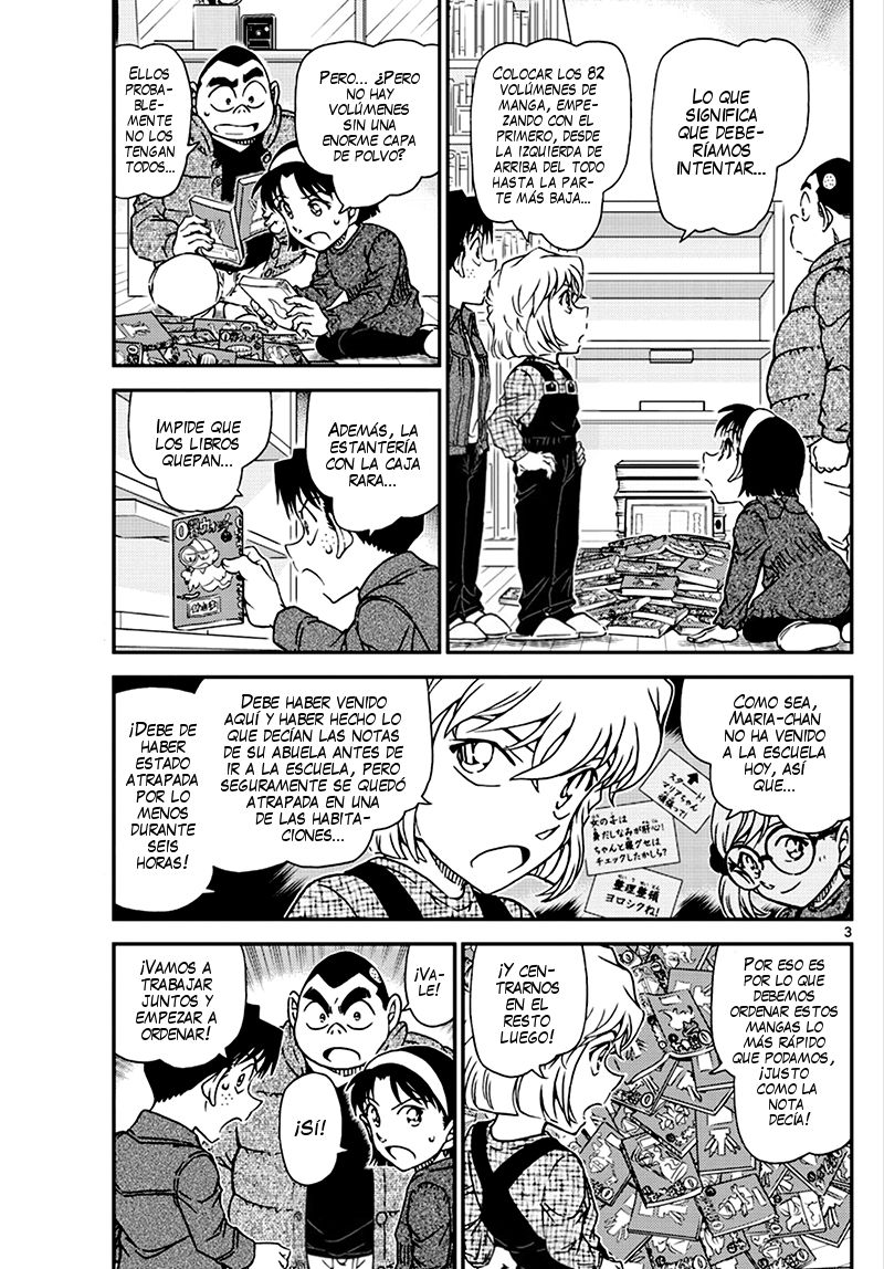Detective Conan Capitulo 1007: Nervioso página 4