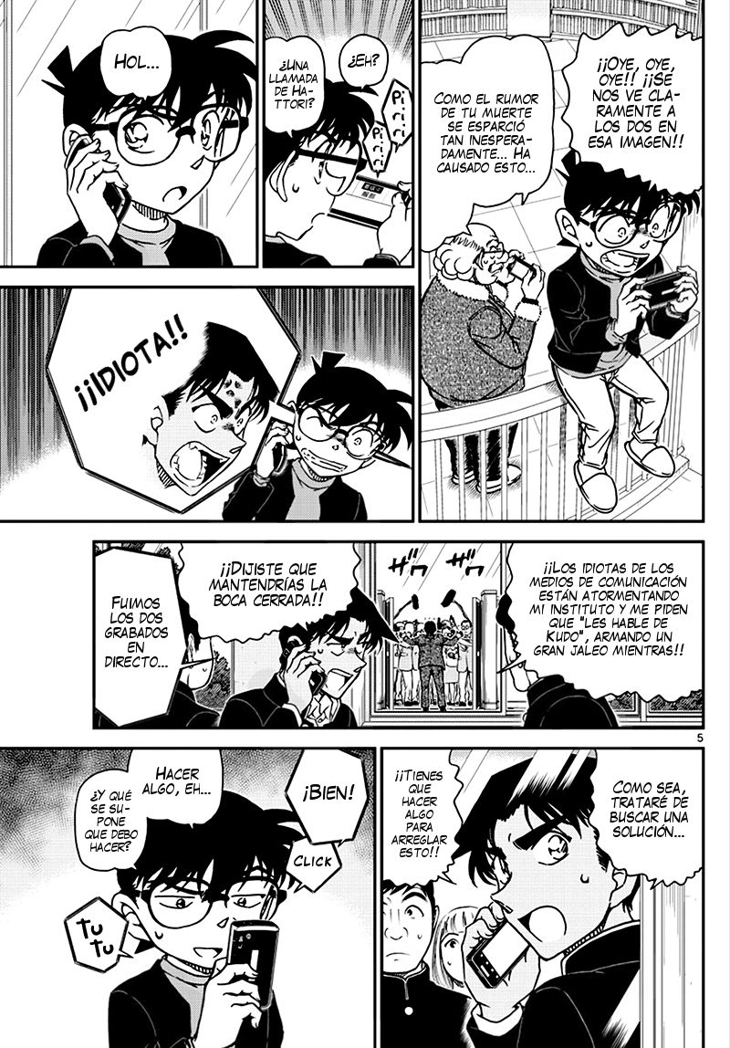 Detective Conan Capitulo 1007: Nervioso página 6
