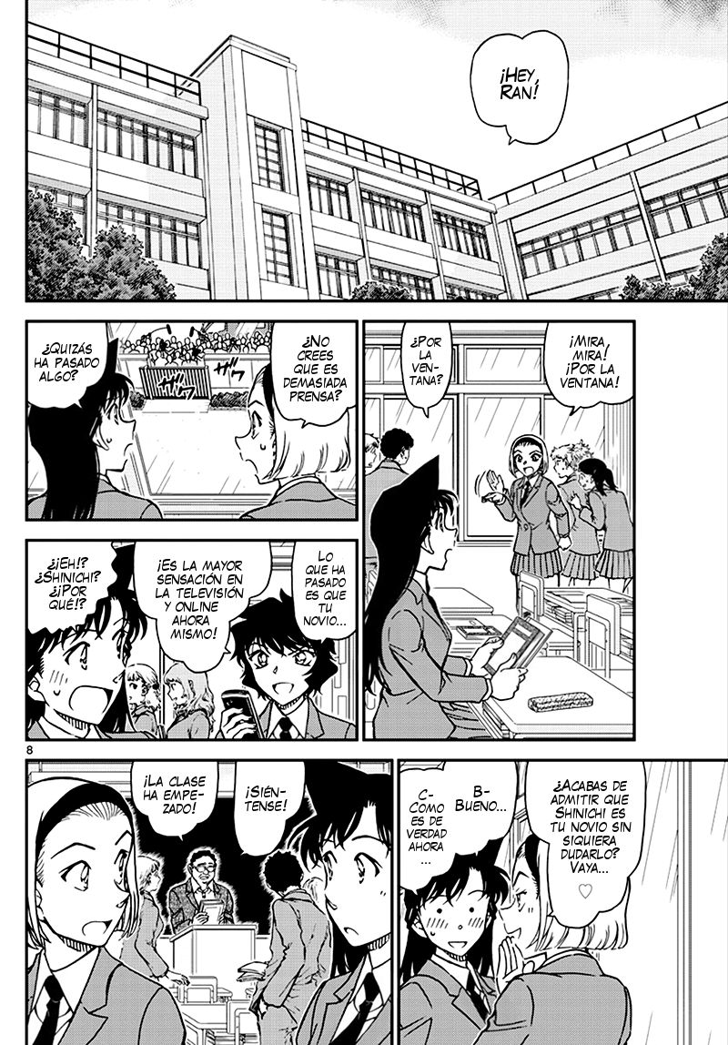 Detective Conan Capitulo 1007: Nervioso página 9