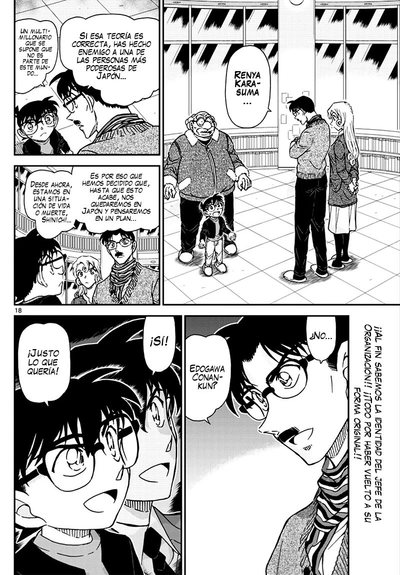 Detective Conan Capitulo 1008: ¡Ves! página 18