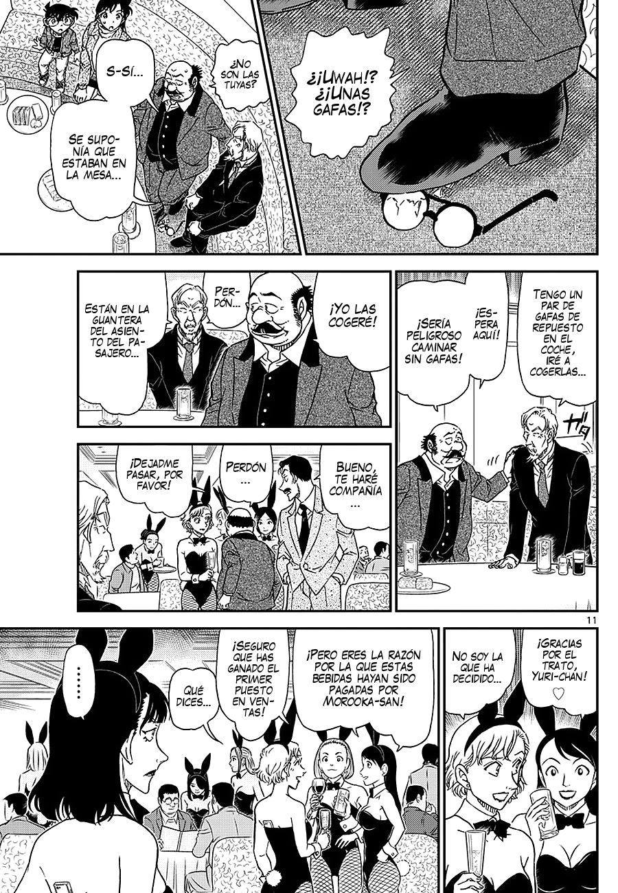 Detective Conan Capitulo 1009: En el Black Bunny Club página 12