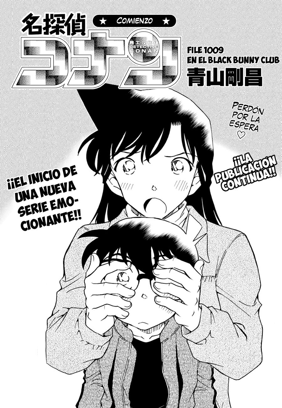 Detective Conan Capitulo 1009: En el Black Bunny Club página 2