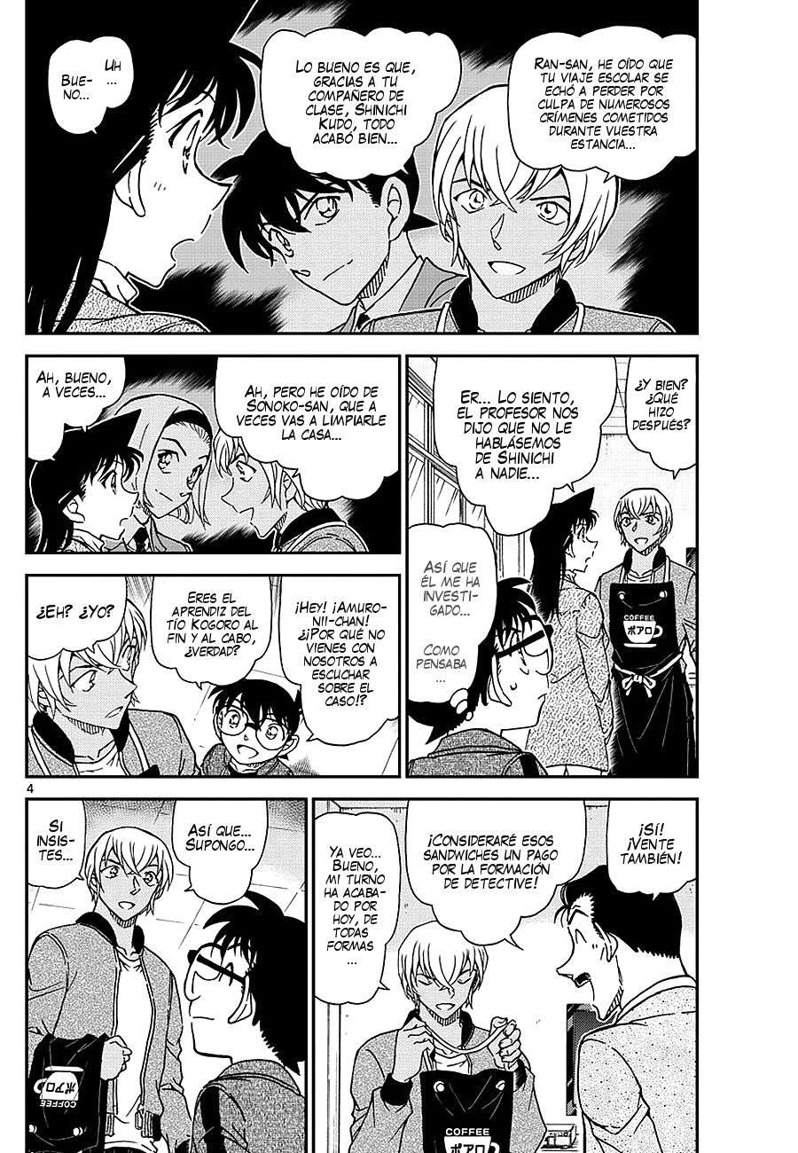 Detective Conan Capitulo 1009: En el Black Bunny Club página 5
