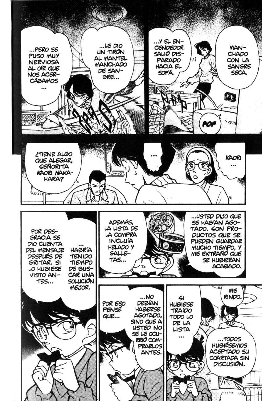 Detective Conan Capitulo 101: El mantel parlante página 13