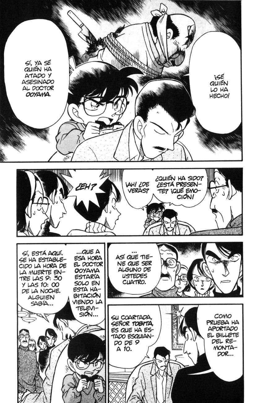 Detective Conan Capitulo 101: El mantel parlante página 4