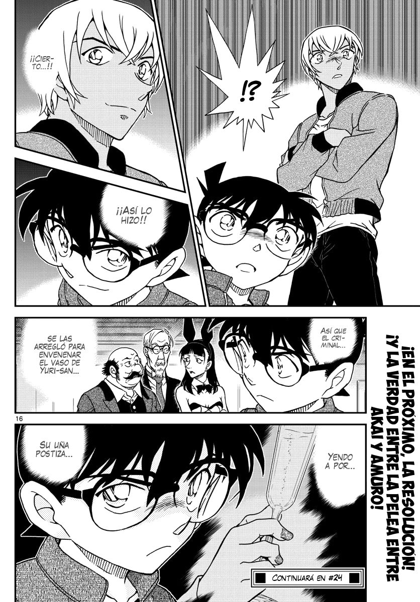 Detective Conan Capitulo 1011: Memorias de esa mujer página 17
