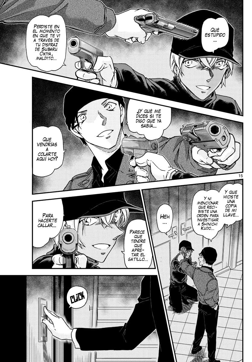 Detective Conan Capitulo 1012: La has fastidiado página 16