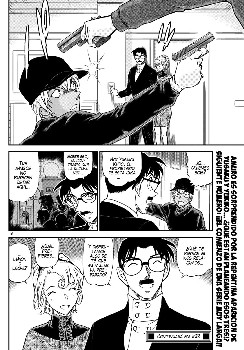 Detective Conan Capitulo 1012: La has fastidiado página 17
