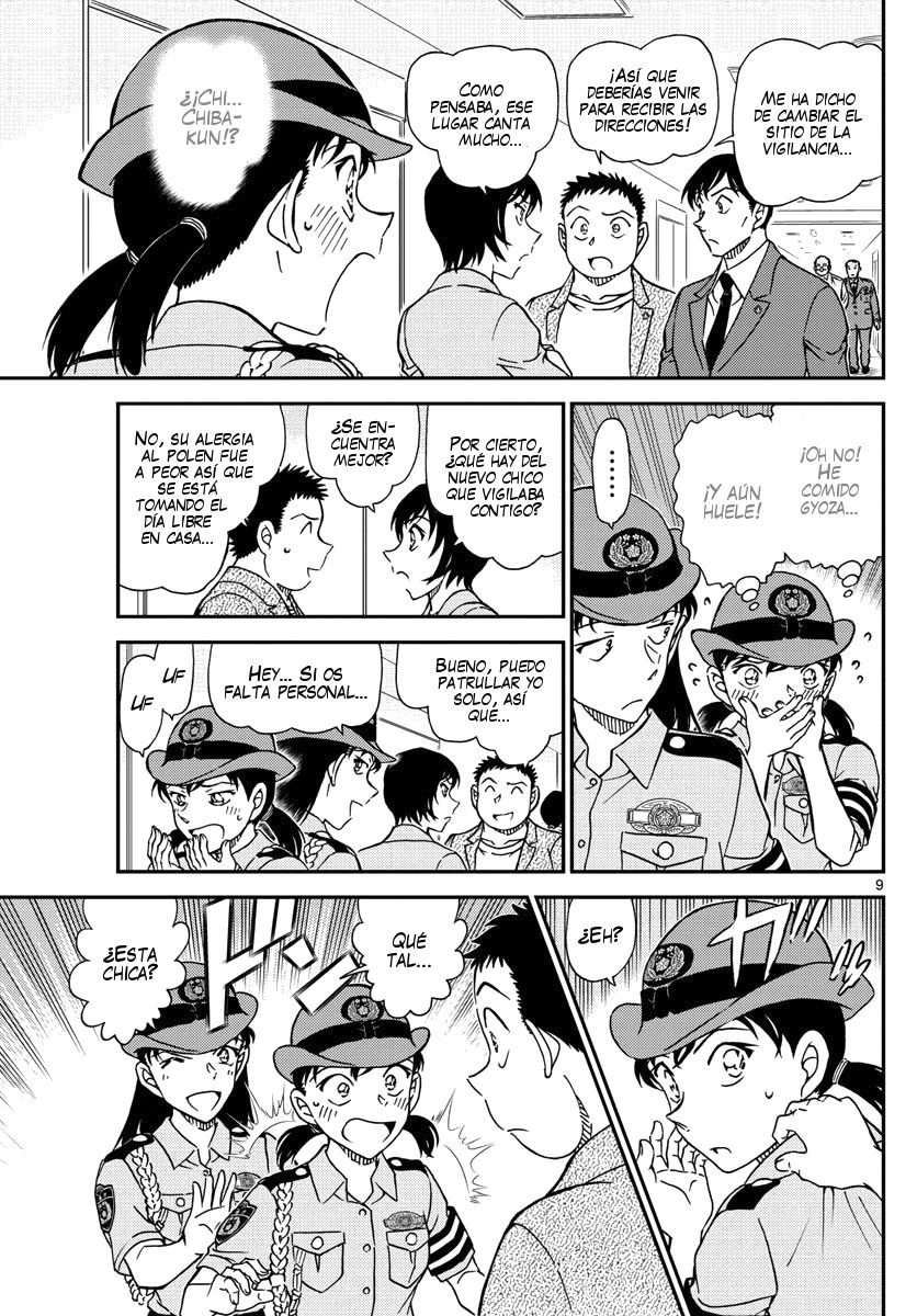Detective Conan Capitulo 1013: Aunque tengamos la misma edad... página 10