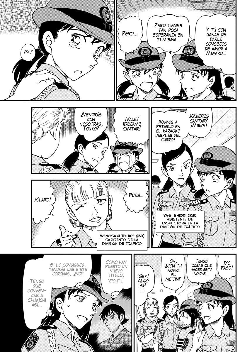 Detective Conan Capitulo 1013: Aunque tengamos la misma edad... página 12