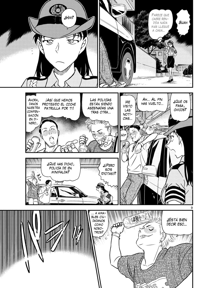 Detective Conan Capitulo 1016: Señal de "Prohibido aparcar" página 10