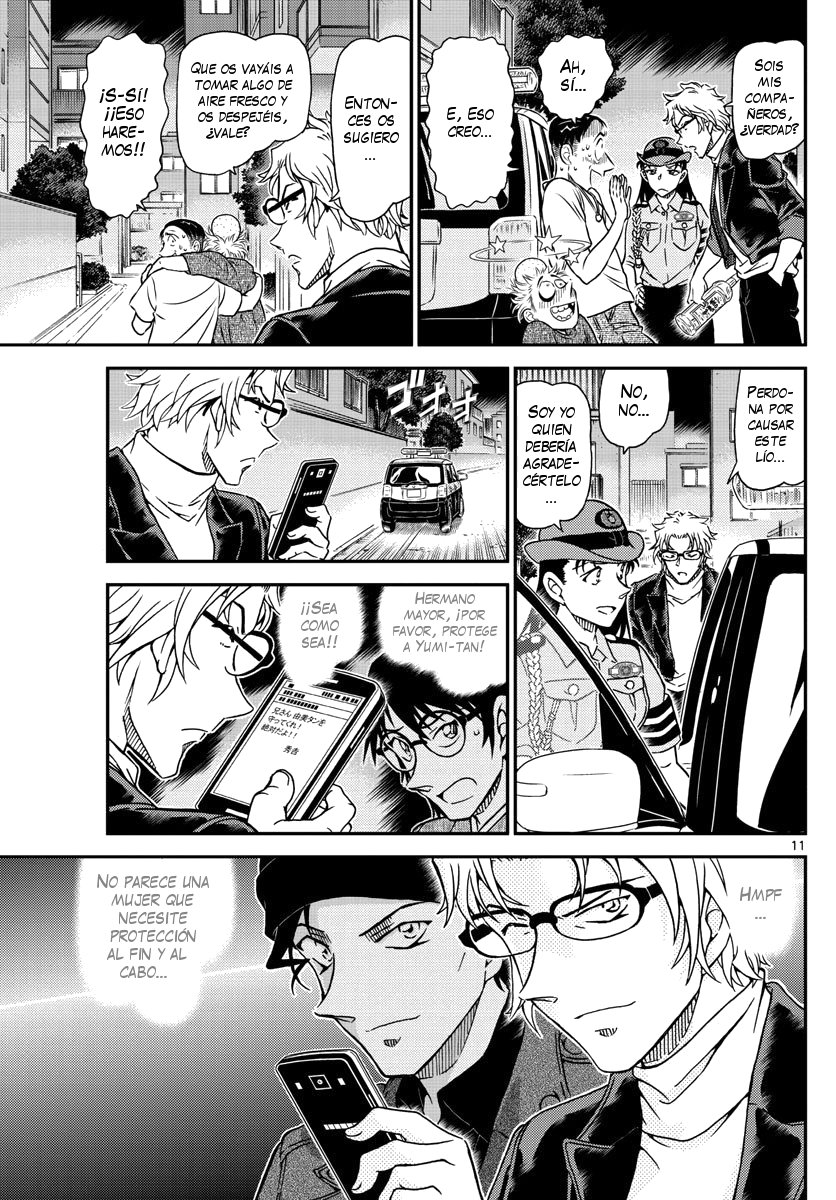 Detective Conan Capitulo 1016: Señal de "Prohibido aparcar" página 12